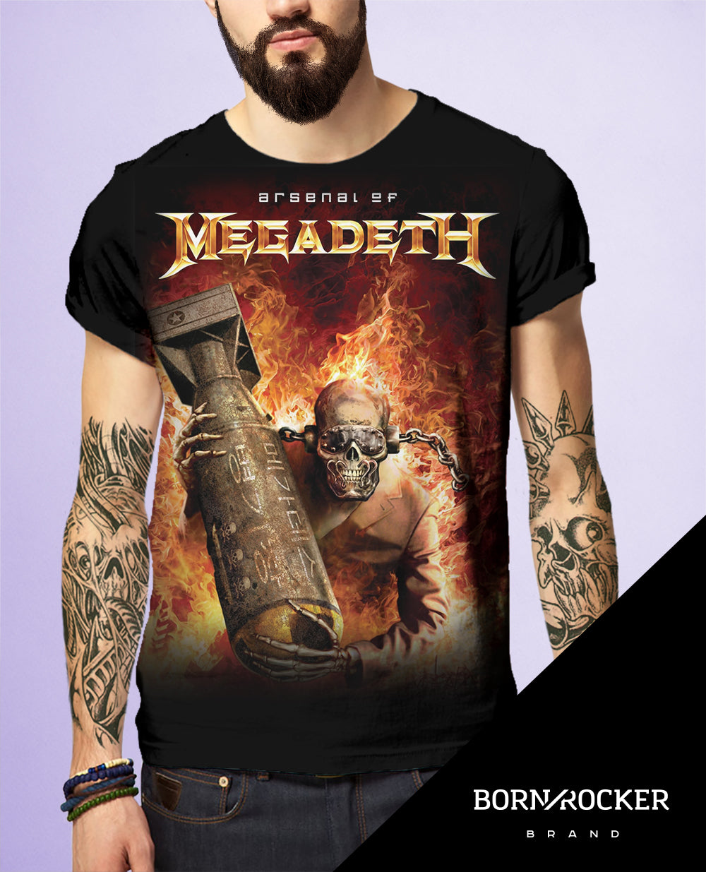 MEGADETH arsenal of t-shirt