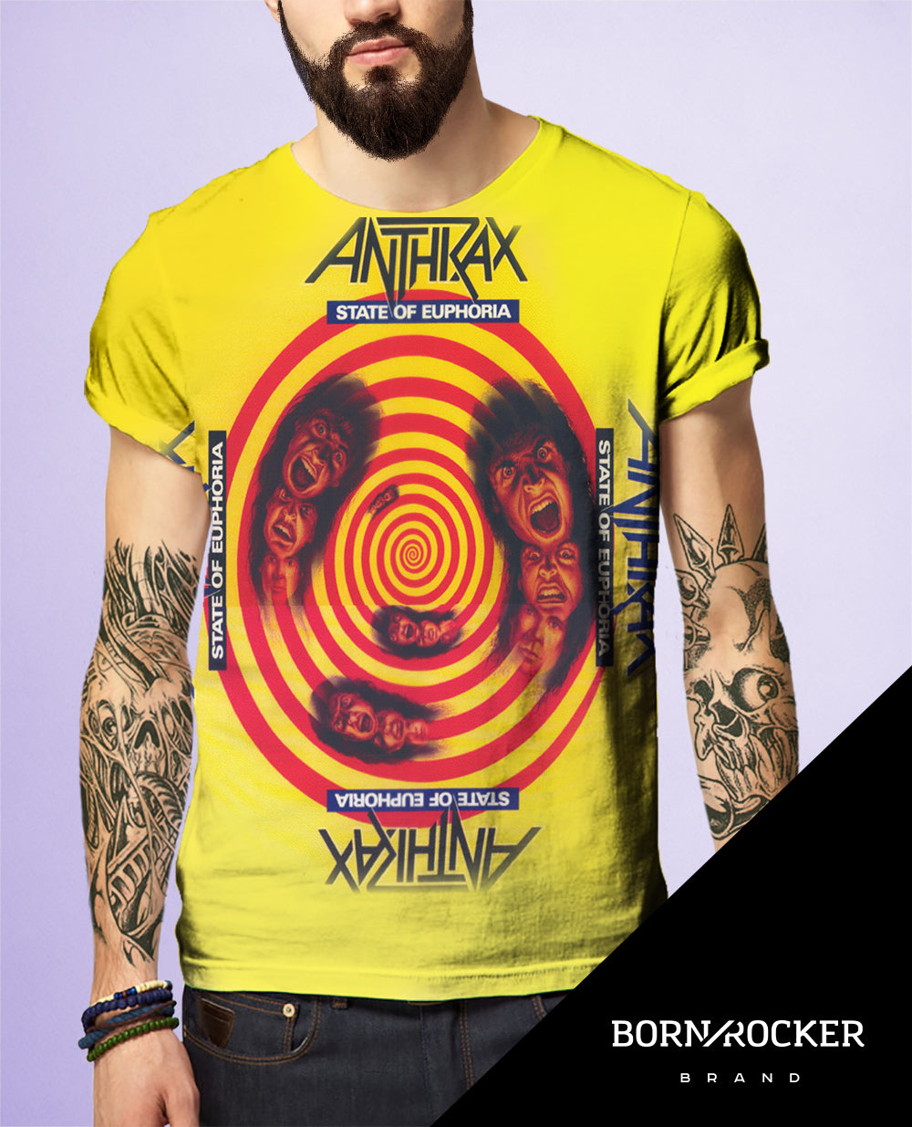 ANTHRAX state of euphoria t-shirt