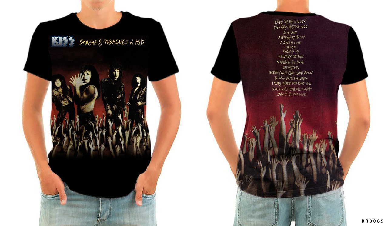 KISS smashes trashes & hits t-shirt