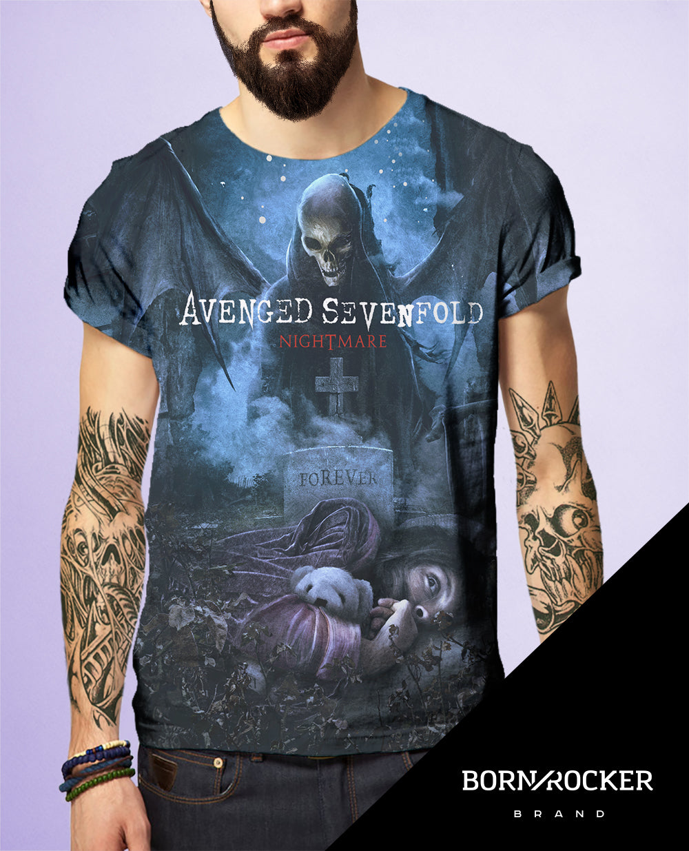 AVENGED SEVENFOLD nightmare t-shirt