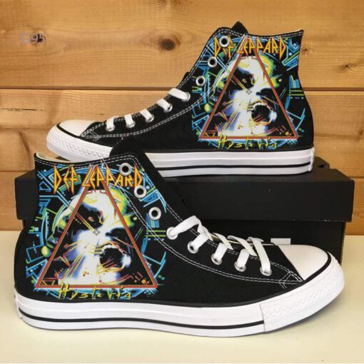 DEF LEPPARD hysteria shoes