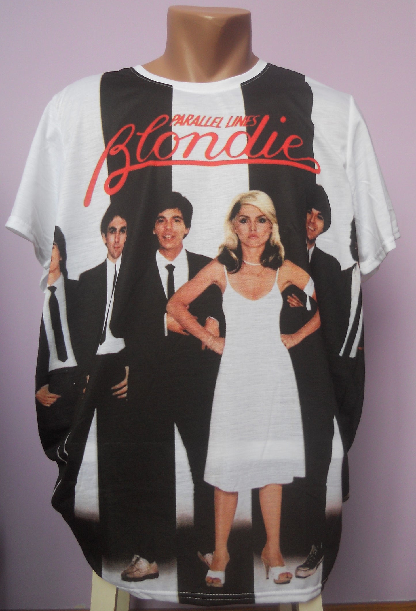 BLONDIE parallel lines t-shirt