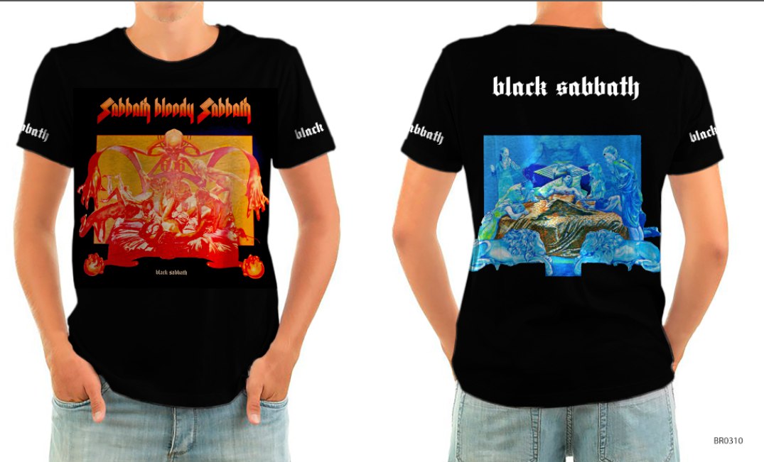 Black Sabbath shirts