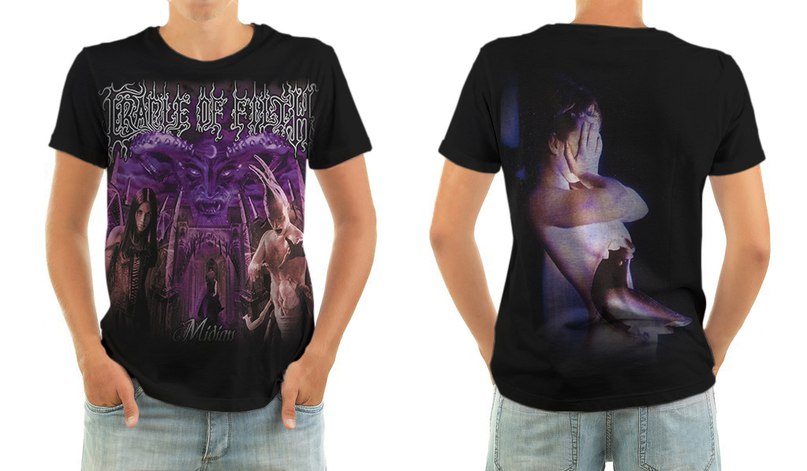 Cradle of Filth shirts