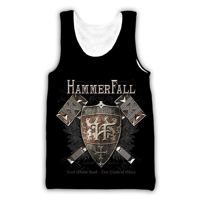 Hammerfall tank tops