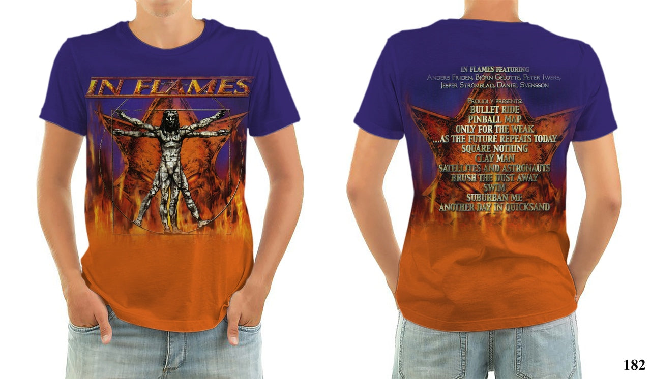 In Flames shirts