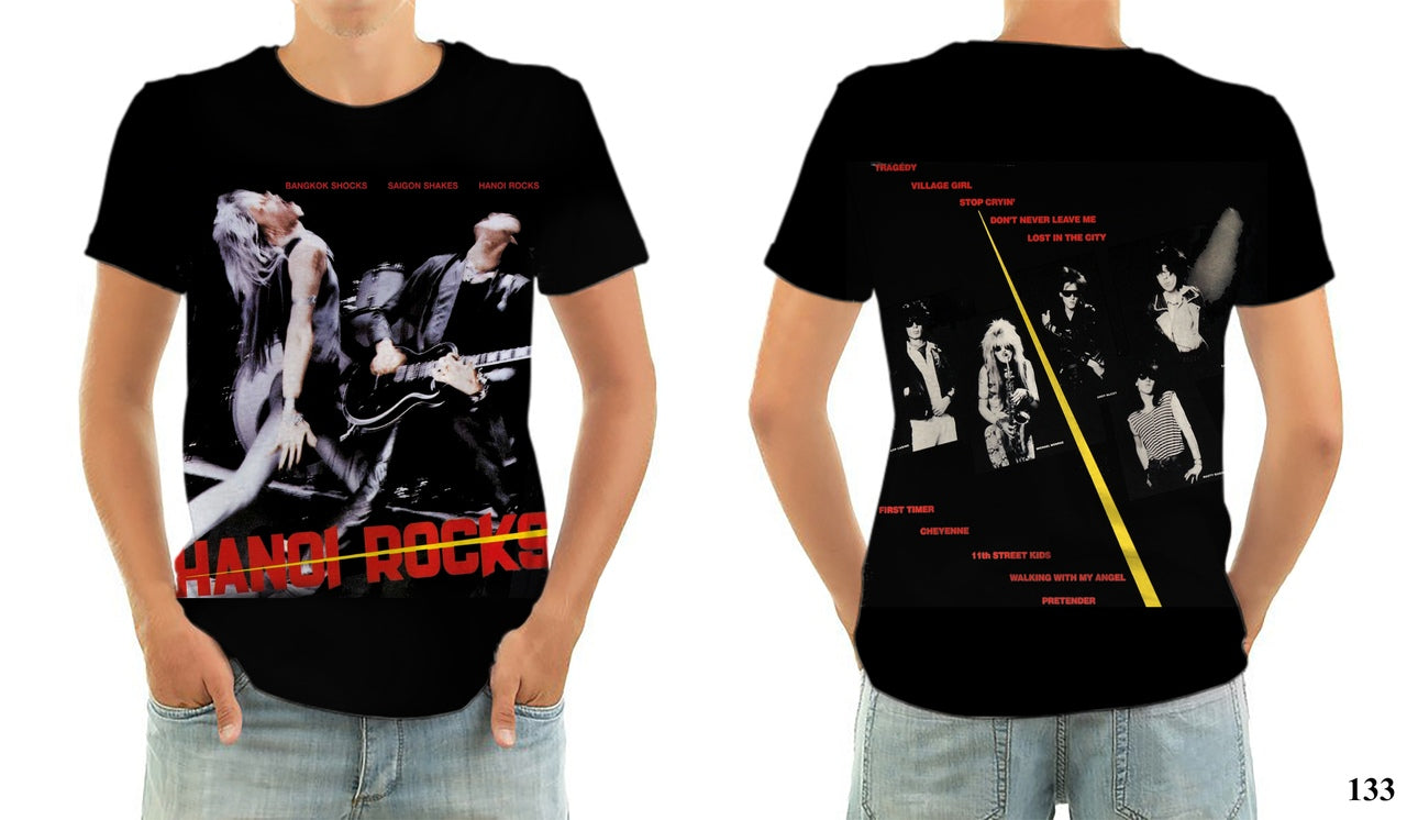 Hanoi Rocks shirts