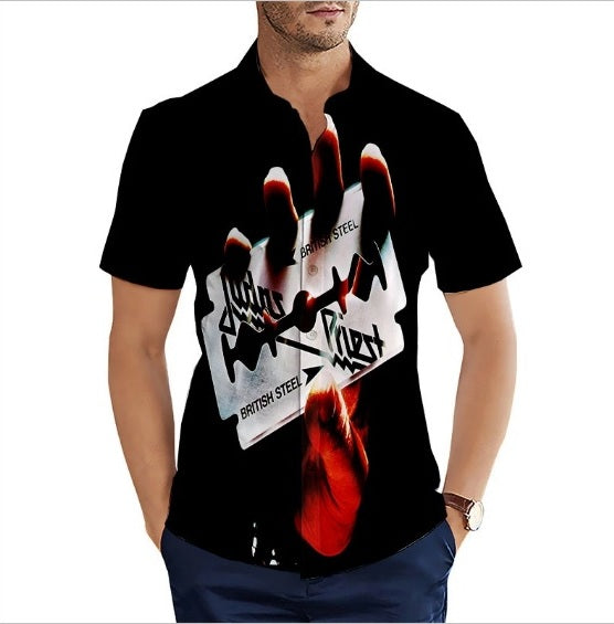 Judas Priest casual shirts