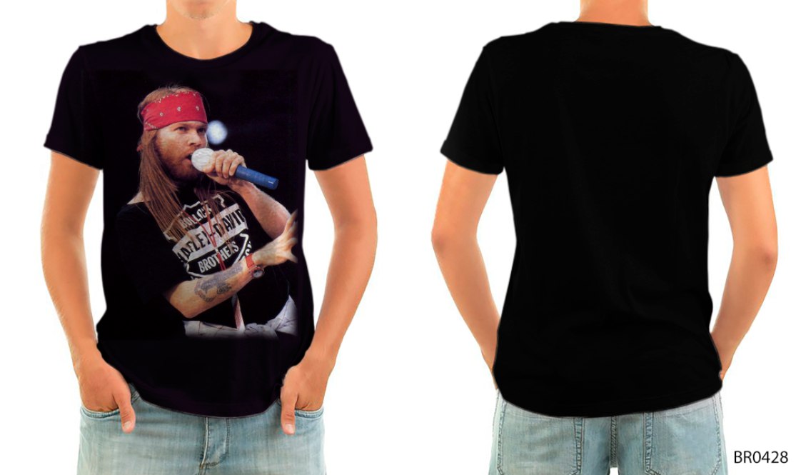 Guns N'Roses Axl Rose shirts