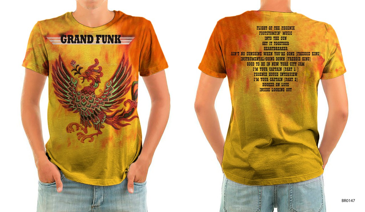 Grand Funk Railroad shirts