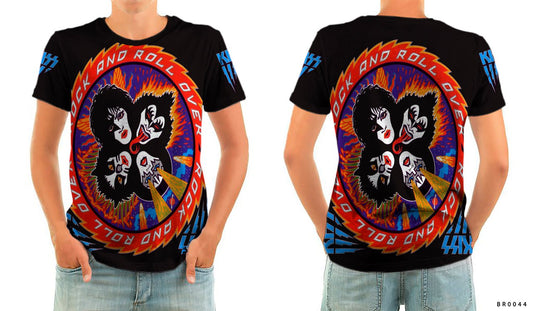 KISS rock and roll over t-shirt