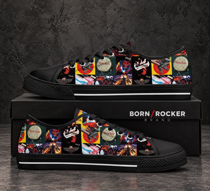 Judas Priest All Albums Canvas Sneakers