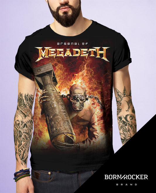 MEGADETH arsenal of t-shirt