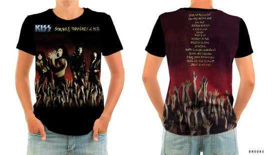 KISS smashes trashes & hits t-shirt
