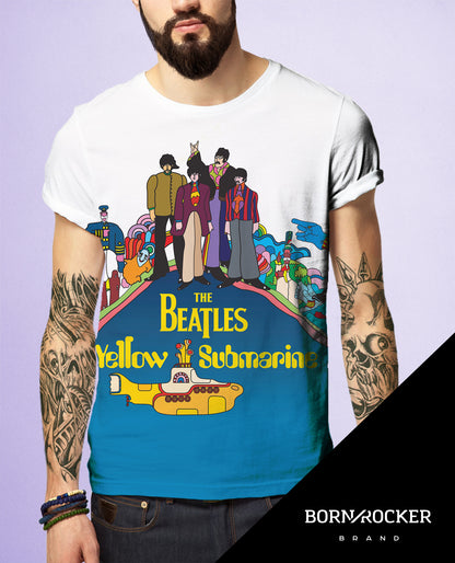 THE BEATLES yellow submarine t-shirt