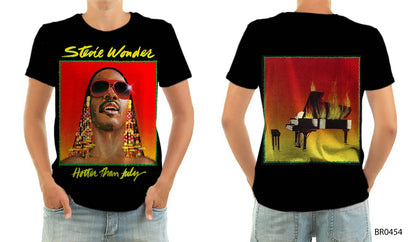 Stevie Wonder Hotter Than July t-shirt