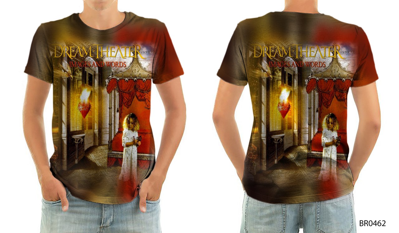 DREAM THEATER images and words t-shirt
