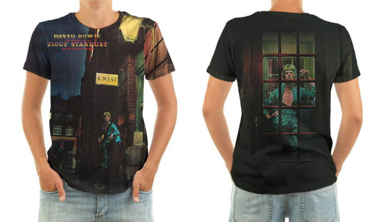 DAVID BOWIE The Rise and Fall of Ziggy Stardust and the Spiders from Mars t-shirt