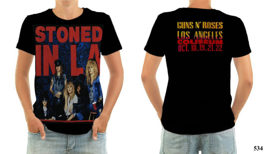 Guns and Roses Stoned in LA