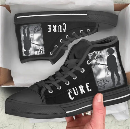 THE CURE boys don'r cry shoes