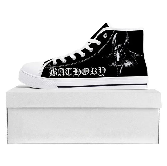 BATHORY black metal shoes