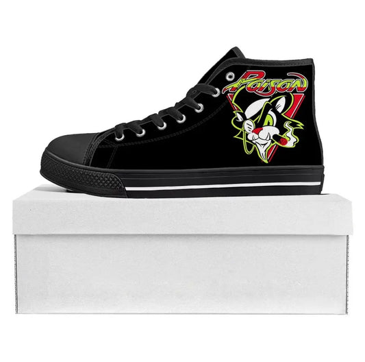 POISON glam rock shoes