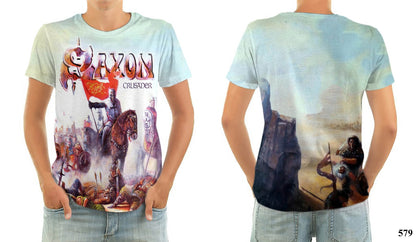 SAXON crusader t-shirt