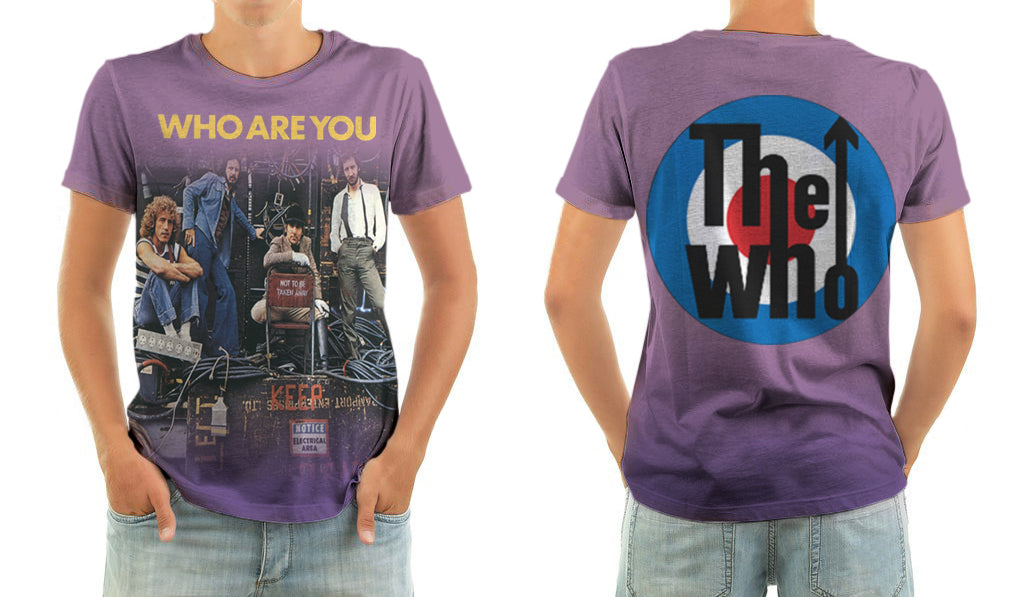 THE WHO who are you t-shirt