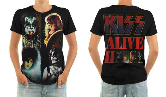 KISS alive two t-shirt