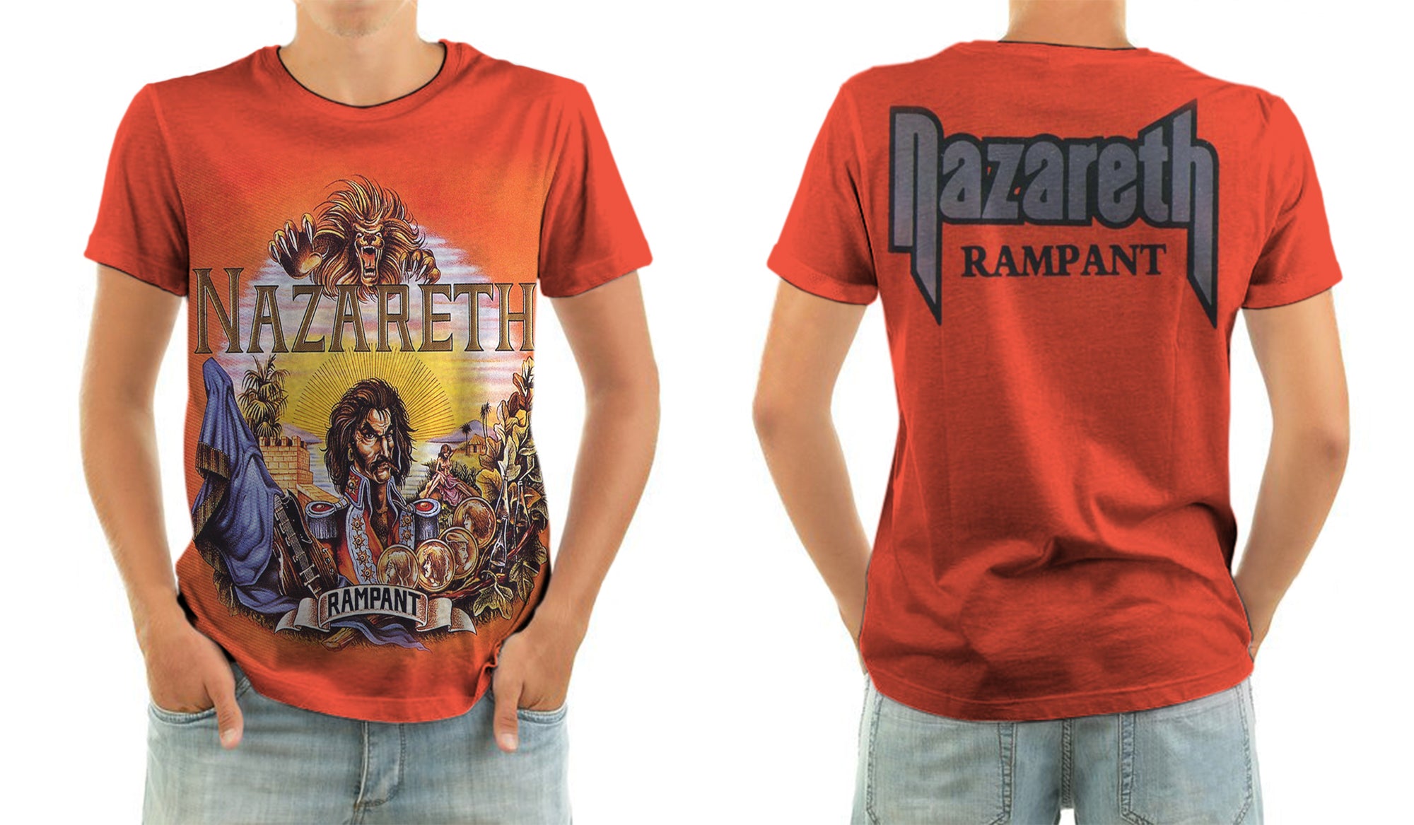 Nazareth Merch Nazareth shirts – Bornrocker Brand