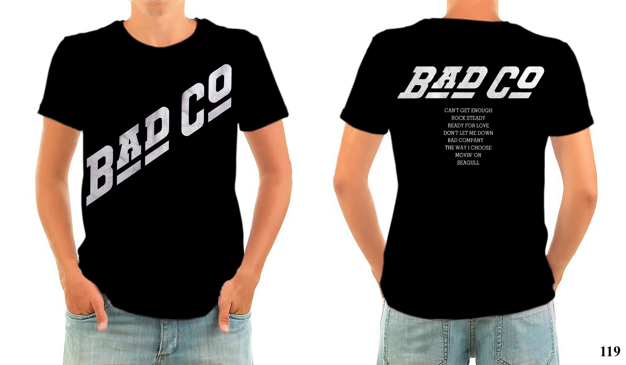Bad Company shirts – Bornrocker Brand
